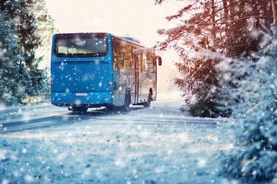 Организация пригородных автобусных перевозок в Новгородском районе в новогодние праздники